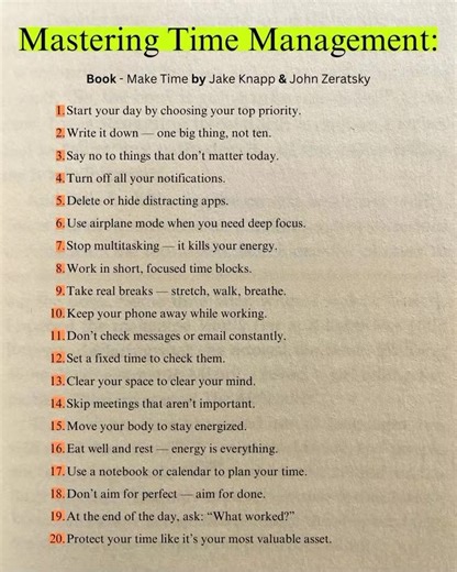 20 Secrets of Time Management: Focus, Priority & Stop Multitasking! | IK Future Leaders