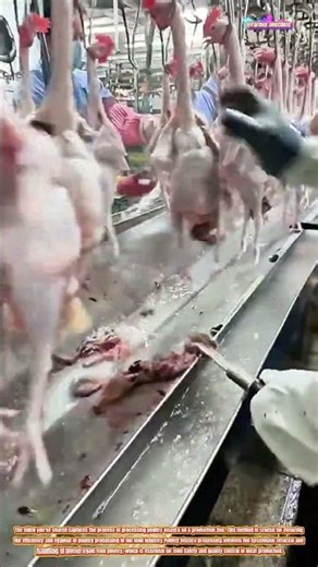 The Art of Poultry Viscera Processing on a Production Line