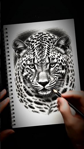 How to draw realistic cheetah🐆#art #drawing