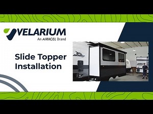 Velarium Slide Topper Installation