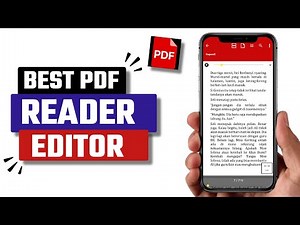 Best PDF Reader Editor App for Android