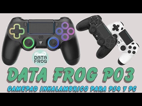 GamePad Data Frog P03: Wireless controller compatible with PS4 and PC.
