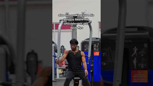 Chest Workout: Proper Pec Deck Fly Form