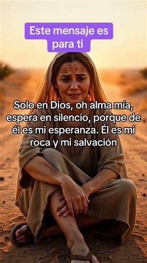 En silencio espero la voz de mi padre Dios #reflexionesdeldia #frases #cristo #amor #fe