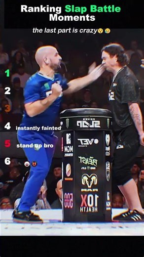 Ranking slap battle moments😂#shorts
