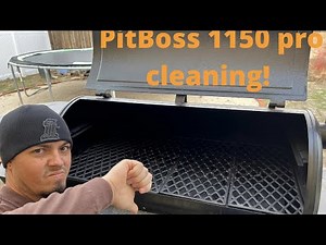 PitBoss 1150 pro series simple cleaning process! 4K