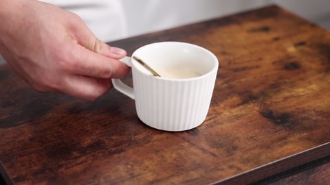 edx Nightstand, End Table Side Table with 2 Fabric Drawers Bedside Table for Bedroom, Closet, Dorm, Rustic Brown