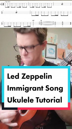Learn Led Zeppelin's Immigrant Song on Ukulele!