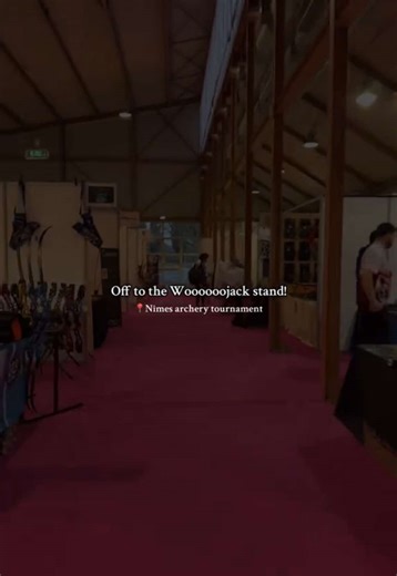 Direction le stand Wooooojack 📍Tournoi de Nîmes IWS Un nouveau produit est sorti : Switf, un repose flèche de qualité avec lequel j’ai pu tirer ce week-end 🙏🏼 #wooooojack #archery #newproduct