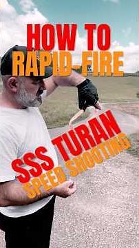 “How to Rapid-Fire Clay Ammo with a Slingshot | SSS TURAN Speed Shooting Technique!”