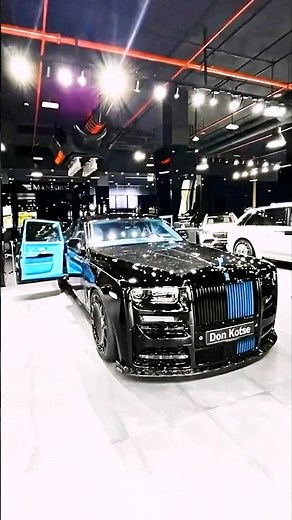 That Phantom Interior is INSANE 🤯 #rollsroyce #luxury #mansory