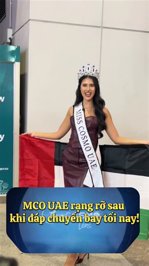 Miss Cosmo UAE ! Face cổ ở ngoài rất ngọt nha! #MissCosmo #thecosmolens #MissCosmo2025 #RisingDragon #impactfulbeauty