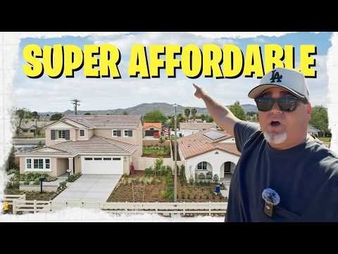 Super Affordable Homes with Huge Lots in San Jacinto CA [No HOA] | Cheapest New Homes in SoCal