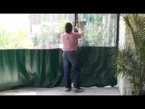 Clear Plastic Vinyl Patio Curtains & Walls