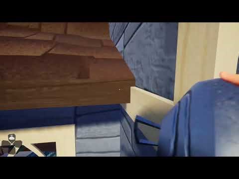 PlayiNG helllo neighbor