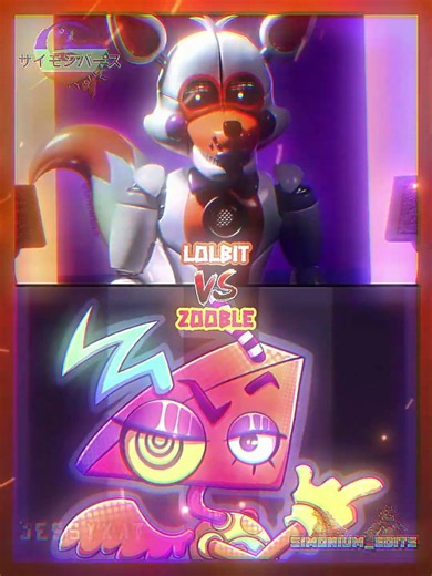 Lolbit vs The Amazing Digital Circus | #fnaf #glitchproductions #wisedit