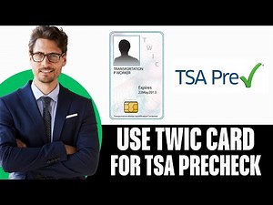 How To Use Twic Card For Tsa Precheck (2025)
