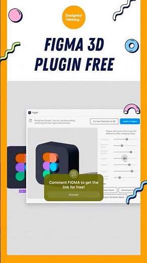 No. 27 | Figma 3D Plugin Tutorial: Create Stunning 3D Designs in Minutes with ‪@DesignfulThinking‬