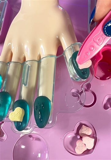 Create Colorful Gummy Nails With Candy Polish