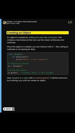 Full Explanation Object Oriented programming (Oops) concept in this short video #oops#vlog #shortvid