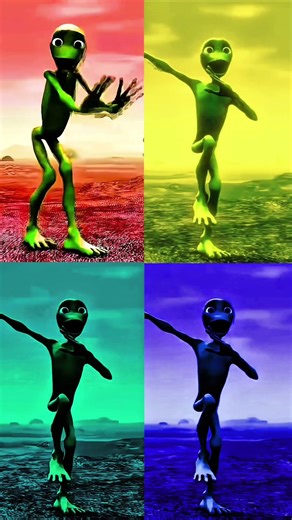 Dame Tu Cosita 2026 👽 Viral Alien Dance Evolution #aliendance #dametucosita #funny #alienremix