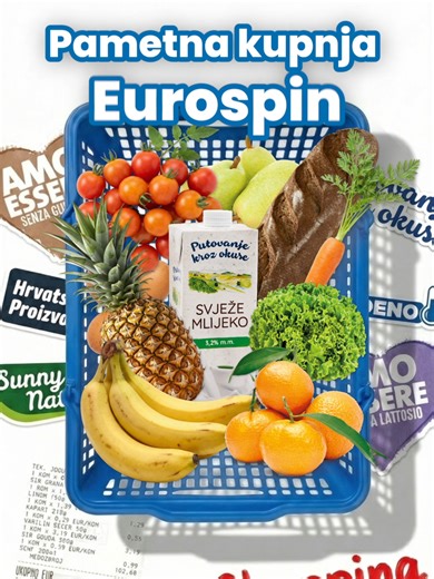 Eurospin pametna kupnja: svježe namirnice i popusti