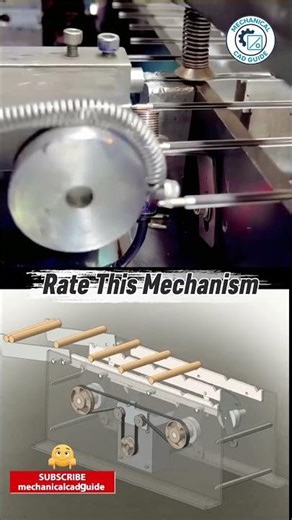 Rate This Mechanism #viral #automobile #engineblock #foryou #machine #autocadblocks #robot #engineer