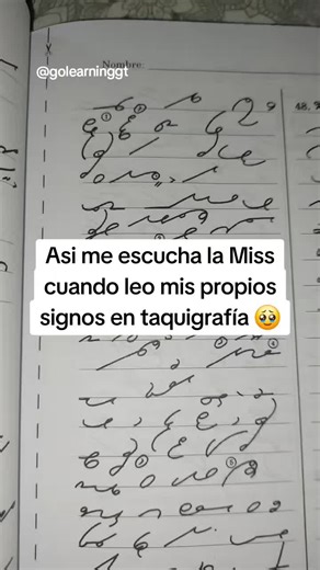 Lectura de Signos en Taquigrafía Gregg para Estudiantes