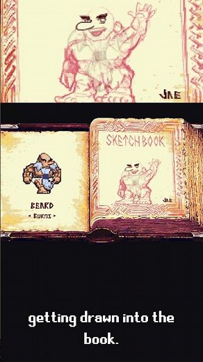 My Character Creation Happens Inside the Book You're Holding!