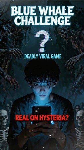 Blue Whale Challenge’ A Deadly Viral Game. #horrifying #horrorshorts #disturbingstories #darkspill