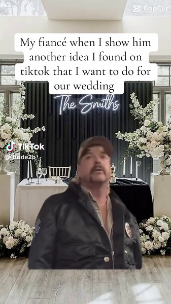 Gotta hop on the trends 😅🤣 #weddingplanning #bridetobe #gettingmarried #weddings #weddingday #bride #bridetok