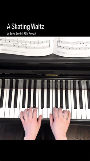 A Skating Waltz by Boris Berlin | RCM Prep A Repertoire #piano #music #learningpiano #rcmprepa
