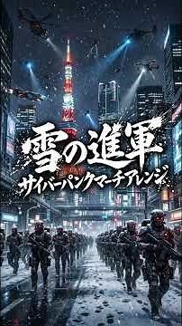 軍歌「雪の進軍」サイバーパンクマーチアレンジ Japanese military song“Yuki no shingun” cyber punk March arrangement