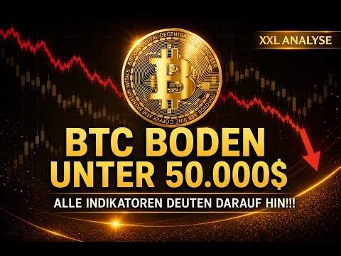 BTC BOTTOM BELOW $50,000 - ALL INDICATORS POINT TO IT!!!