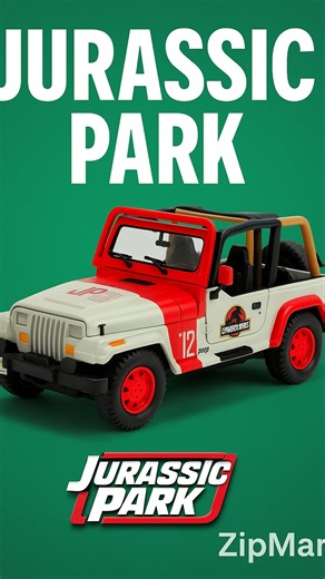 Jada 1992 Jeep Wrangler Jurassic World – 1:24 Scale Die-Cast Model Car with Movie-Accurate Details #diecastmodels #legojurassicworld #jadatoys #diecastcars #jeepgifts #customjeep #matteljurassicworld #carsdiecast #jurassictoys #jurassicworldtoys