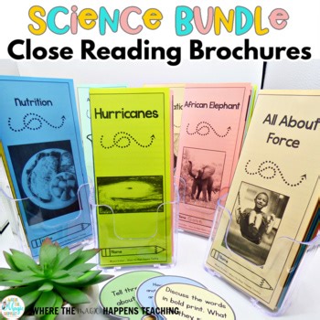 Science Close Reading Passages - Reading Comprehension Bundle