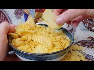 Crunchips Gitterchips - mit Chips in Zeitlupe ;-)