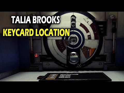 Prey - How To Get Talia Brooks Keycard