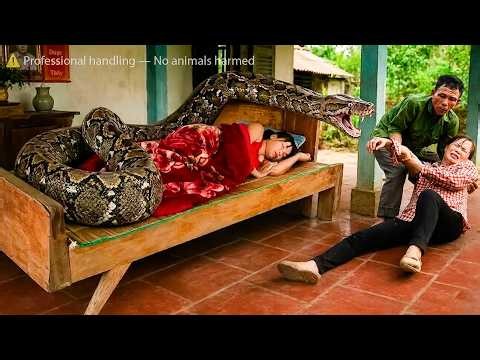 72 Hours Of Terror: Giant Python Crawls Into Sleeping Girl’s Bed | Shocking Rescue Begins!