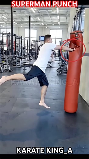 Fastest Way to Learn Superman Punch 🔥 #Shorts #supermanpunch #martialarts #mma #karate #kickboxing