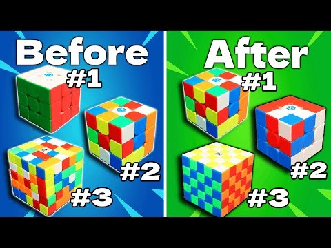 I Solved Rubik's Cubes Into These CHALLENGING Patterns
