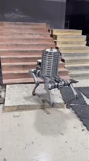 Guess how much weight this robot dog can carry?