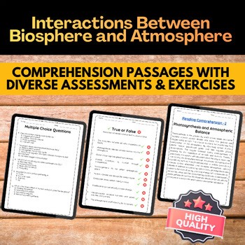 Interactions Between Biosphere and Atmosphere | Reading Comprehension Passages