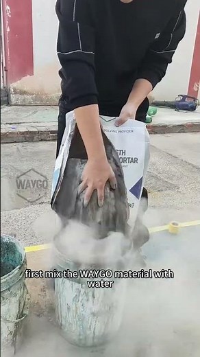 Waygo repair compound – durable, long-lasting, fixes cracks and holes.#repair #ground #cracked