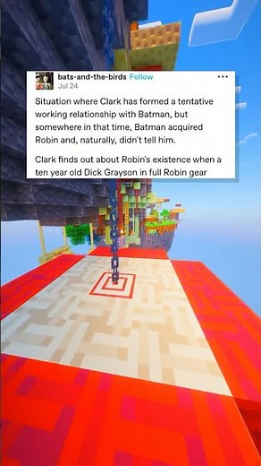 how superman met robin for the first time 😱