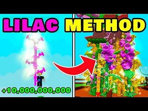 USE THIS UPDATED LILAC METHOD To Become RICH In Grow A Garden!