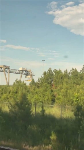 CSX Intermodal Terminal & Railroad Crossing in Battlesboro, NC