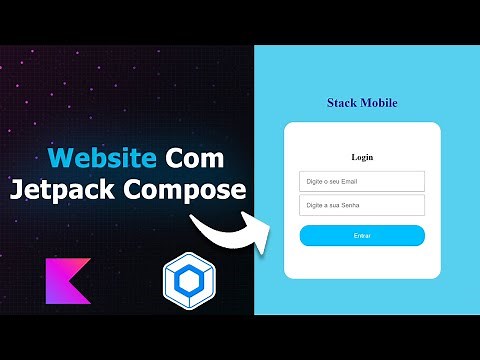 Criando um SITE do Zero com o JETPACK COMPOSE - Compose Multiplatform