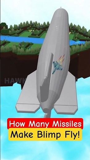 Roblox Build a Boat for Treasure Missile vs Giant Airship Blimp! #babft #roblox