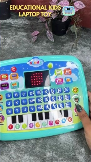Learning Educational Computer Kids Piano Laptop with LED Screen & Music